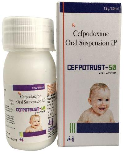 Cefpotrust-50 Oral Suspension