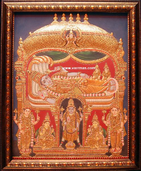 Antique Finish Tanjore Painting (10001)