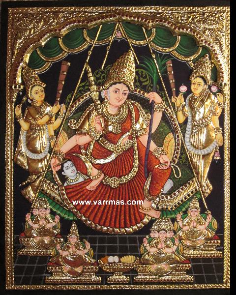 Antique Finish Tanjore Painting (10022)