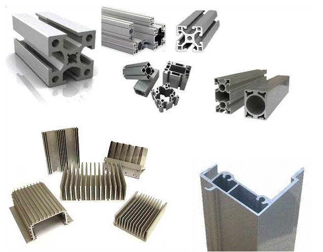 Aluminium Extruded Industrial Profiles