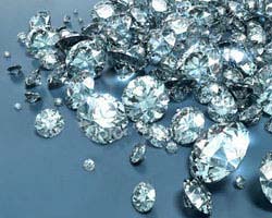 White Colorless Moissanite Diamonds