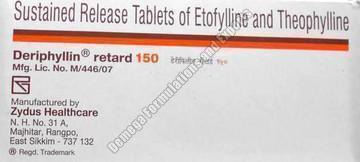 Deriphyllin Retard Tablets