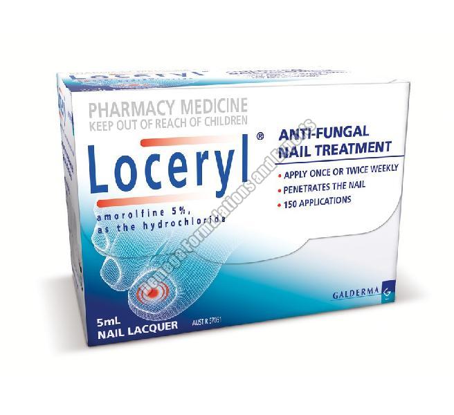 Loceryl Anti-Fungal Nail Lacquer Treatment Kit 5ml 1EA | Woolworths