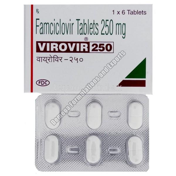 Virovir 250mg Tablets