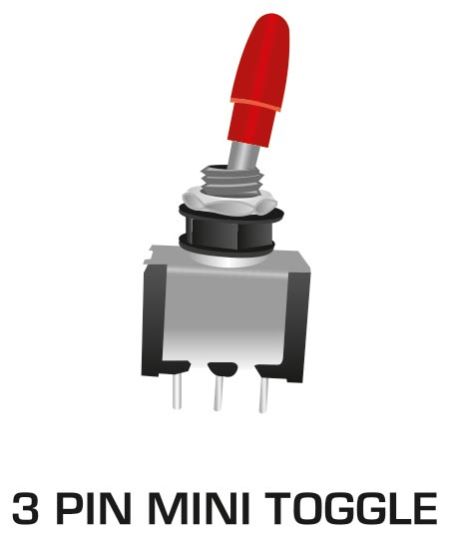 3 Pin Mini Toggle