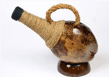 Coconut Shell Bottle