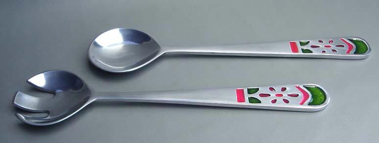 Aluminium Salad Serving Spoon 03