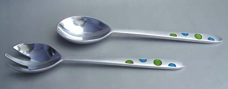 Aluminium Salad Serving Spoon 05