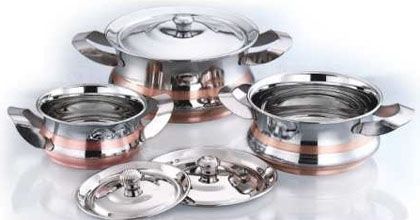 Dove Copper Lined Utensils