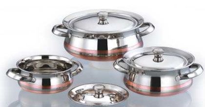 Spring Copper Lined Utensils