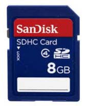 San Disk SDHC Memory Card