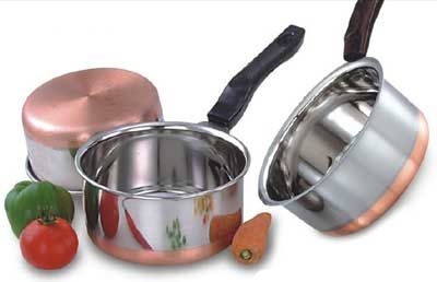 Cooks Copper Bottom 10 Piece Cookware Set Putsoul Cf Cooks Copper Bottom 10 Piece Cookware Set