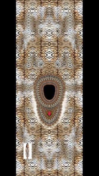 Ladies Digital Printed Kaftan 03