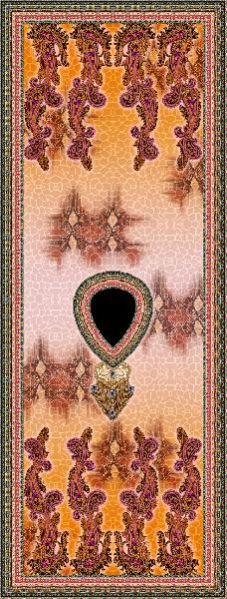 Ladies Digital Printed Kaftan 05