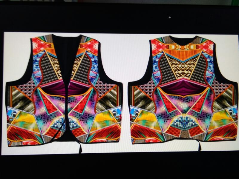 Ladies Digital Printed Vest 03