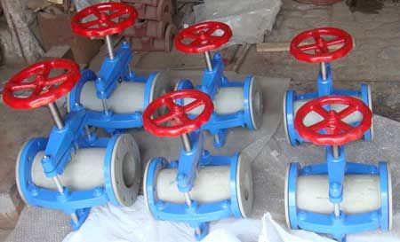 Cast Iron Open Body Pinch Valves