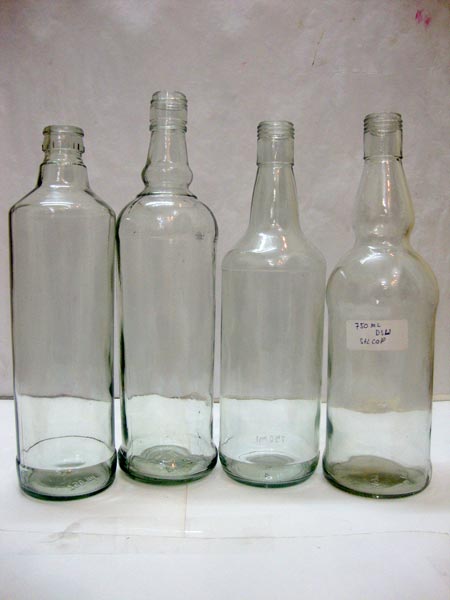 Glass Bottle for Vodka
