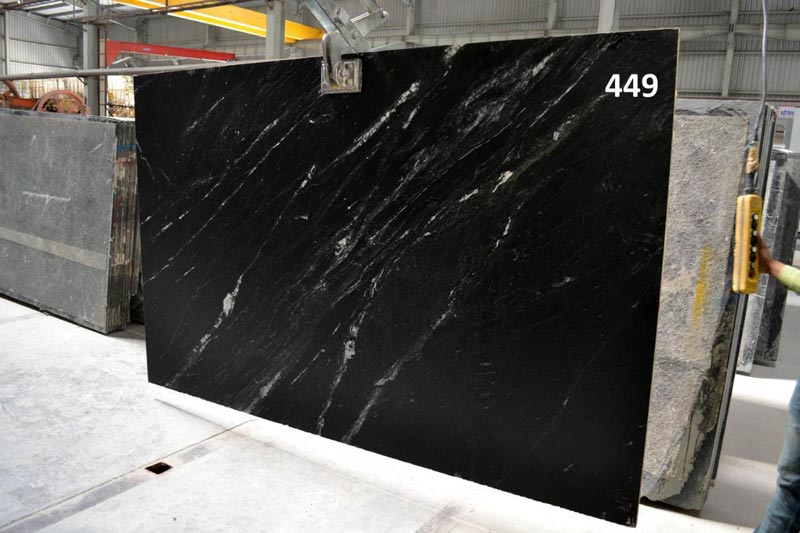Marine Black Marble