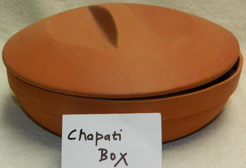 Terracotta Chapati Box