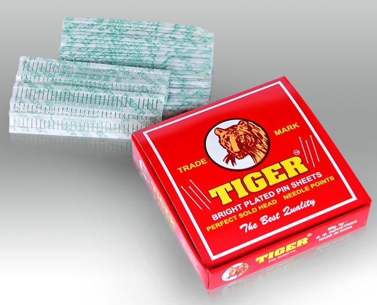 Tiger Paper Pin Sheets