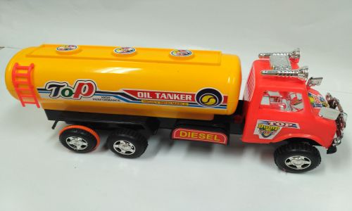 Top Oil Tanker Truck Toy