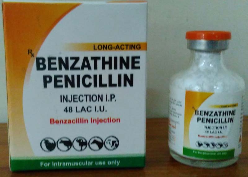 penicillin injection site