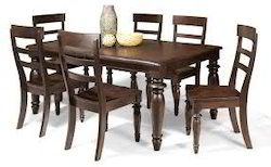 Wooden Dining Table Set 02