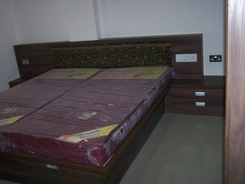 Wooden Double Bed 05