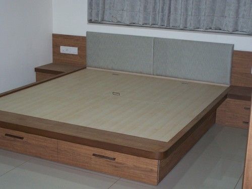 Wooden Double Bed 06
