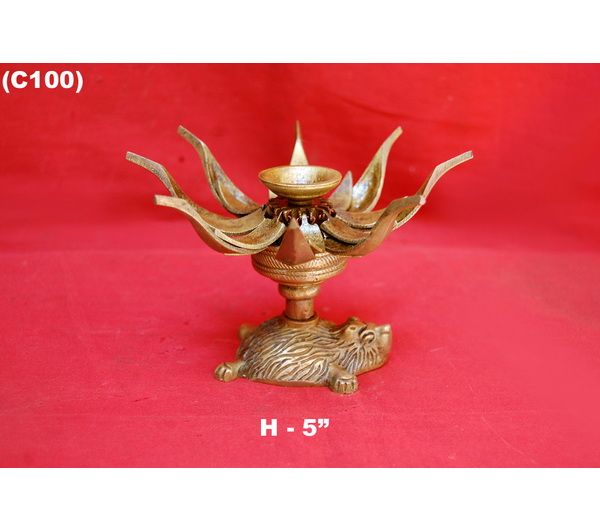 C-100 Brass Candle Stand