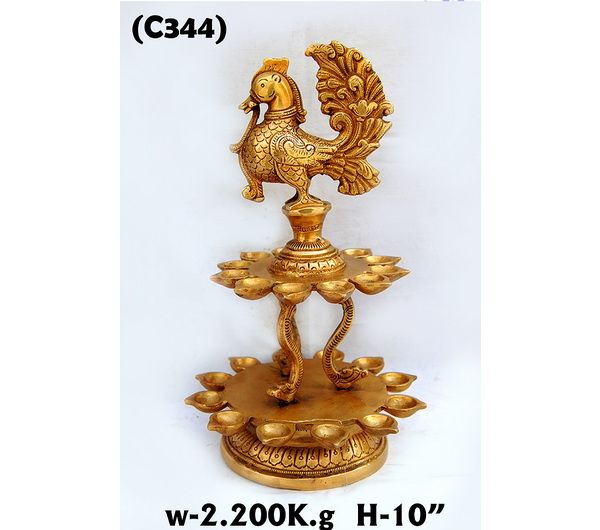 C-344 Brass Candle Stand