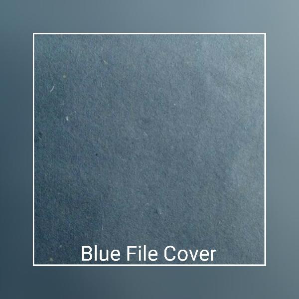 Blue File Cover
