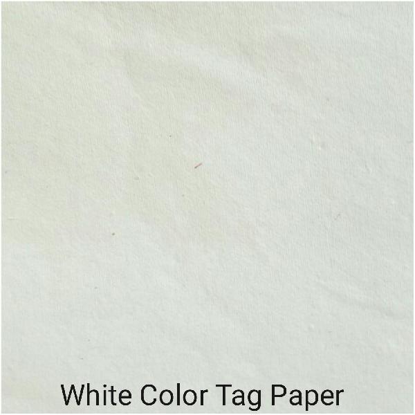 White Color Tag Paper