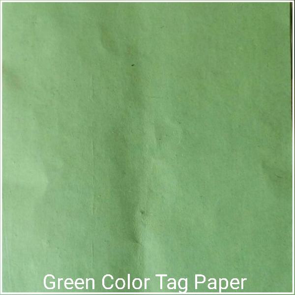 Green Tag Paper