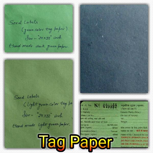 Multicolour Tag Papers
