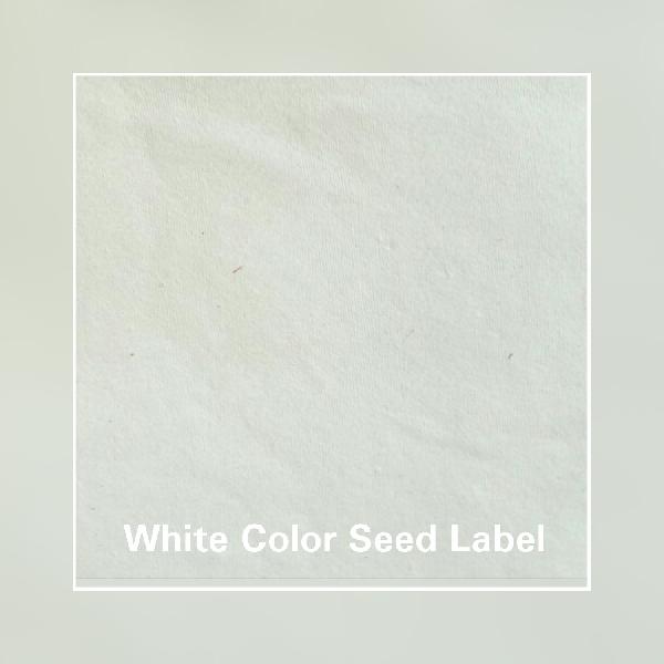 Whilte Color Seed Label