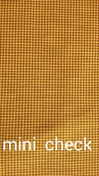 Mini Check Polyester Cotton Chair Fabric