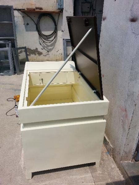 Stainless Steel Storage Trunks (Open) 03