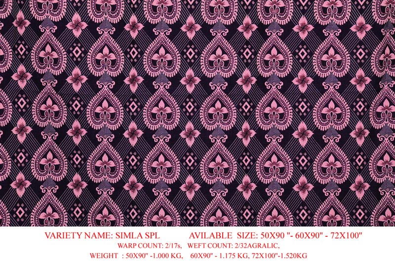 Simla Spl Double Bed Sheet