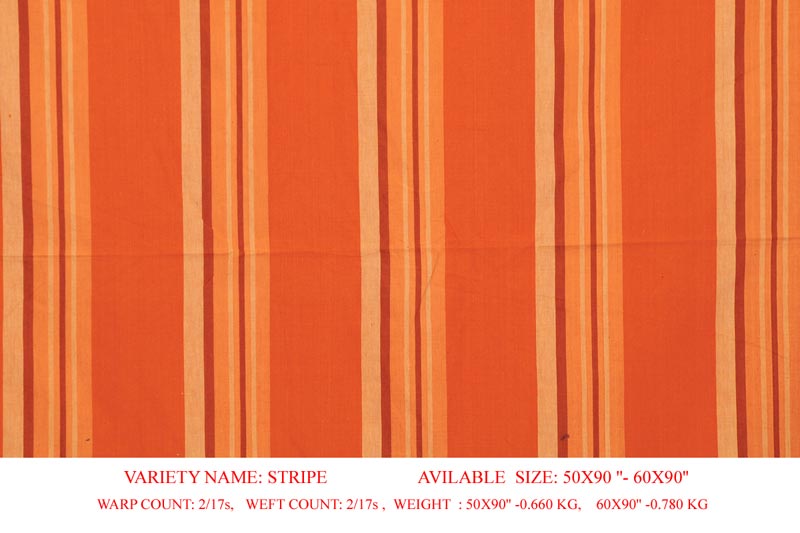 Stripe Double Bed Sheet