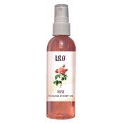 rose body massage oil