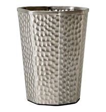 Hammered Trash Bin