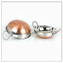 Copper Base Balti Dish