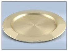 Gold Plated Charger Plate