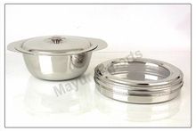 Stainless Steel Eye Bowl Lid Sweet Box