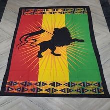 rastafari printed tapestry