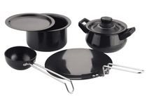 Hard Anodized Black Cookware Set