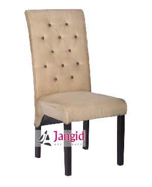 Wooden Canvas Upholstery Dining Chair