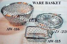WIRE BASKET RECTANGLE ANODISED