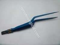 Bipolar Bayonet Forceps (Blue Coated)